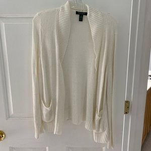 Ralph Lauren offwhite cardigan